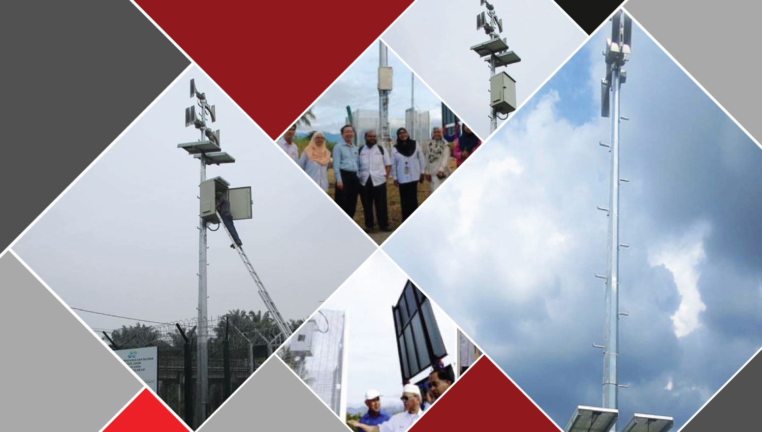 Caso de éxito – 14 sirenas de Telegrafia en 6 sistemas de alerta temprana para presas en Malasia