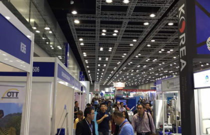 Sirena electrónica Gibon de 600W en la 10ª edición de ASIAWATER en Kuala Lumpur, Malasia