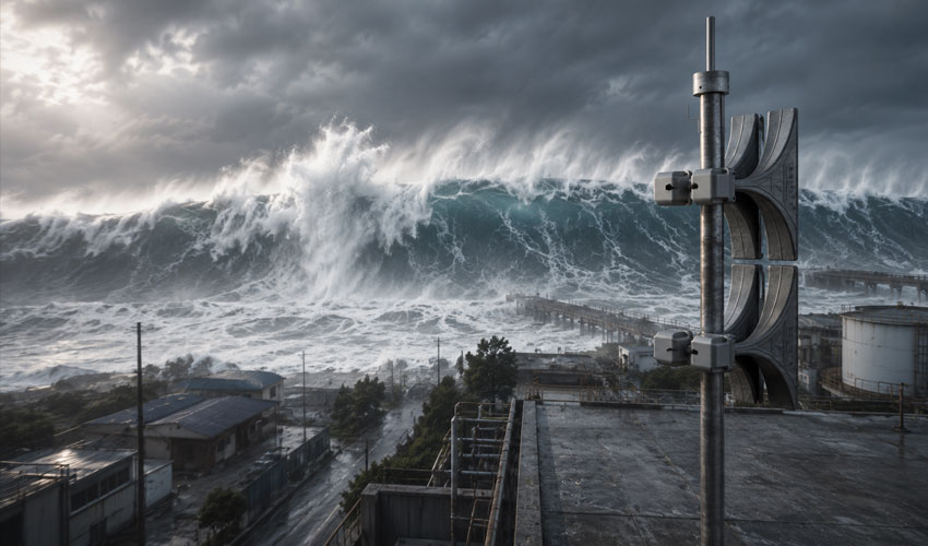 Sistemas de alerta pública con sirena Pavian Sistemas de alerta pública con sirena electrónica Pavian durante un tsunami y emergencias costeras para evacuaciones rápidas.