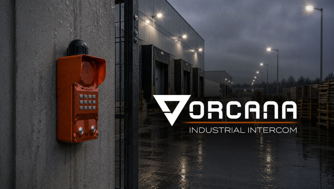Intercom industrial Orcana para entornos industriales exigentes