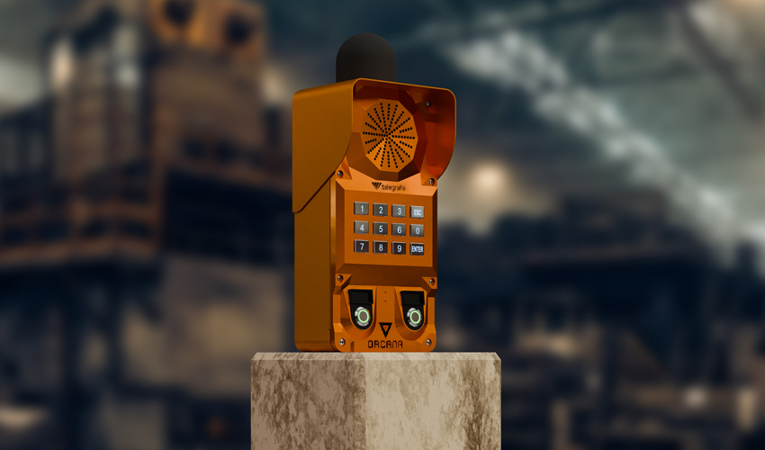 Sistema de Intercom Industrial Orcana Intercom industrial Orcana para entornos industriales ruidosos