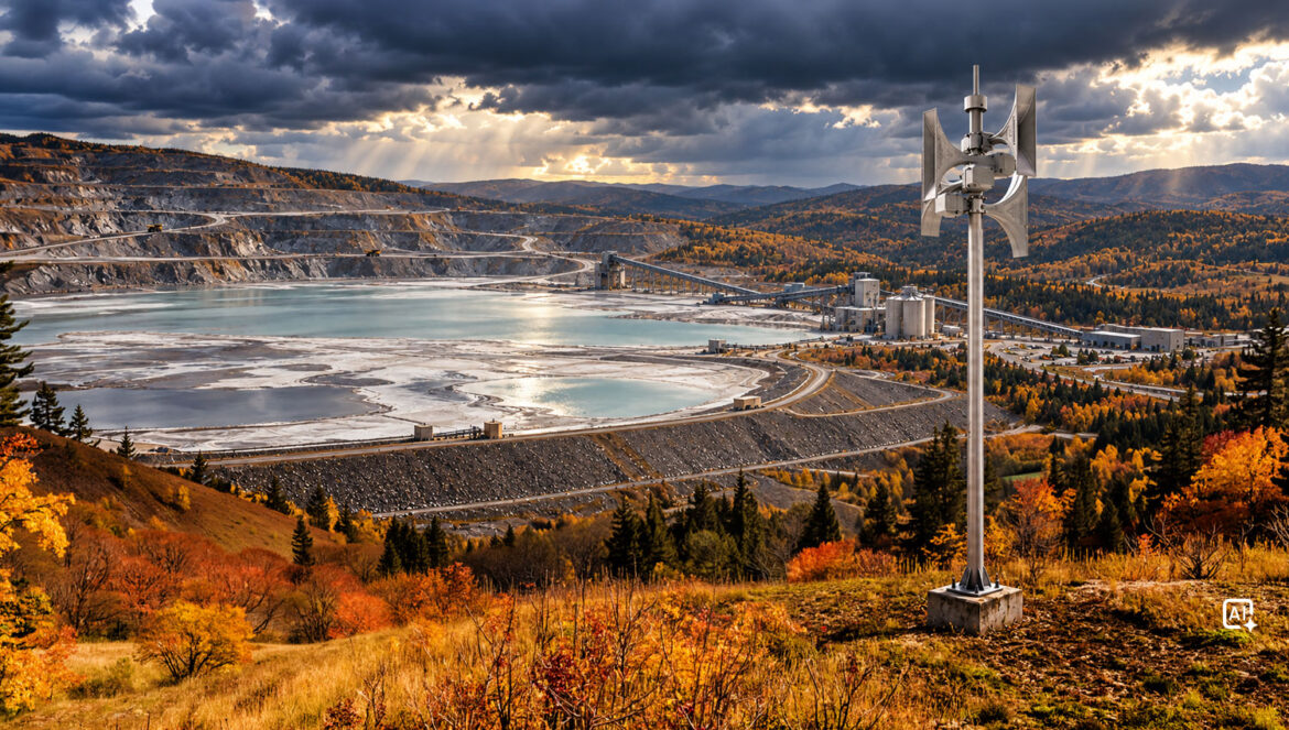 Sistema de alerta para relaves con sirena electrónica para proteger instalaciones mineras y comunidades cercanas
