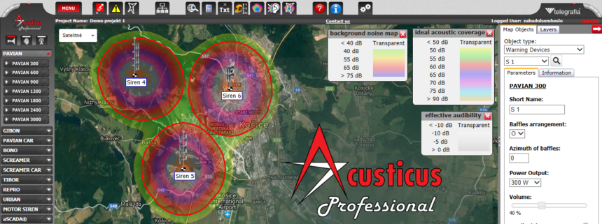 Cómo hacer una estimación y establecer niveles de ruido en Acusticus