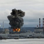 Explosión en la refinería Irving Oil de Canadá