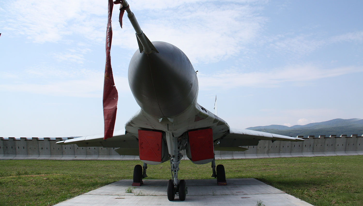 Sirena electrónica en la Base aérea de Malacky, Eslovaquia