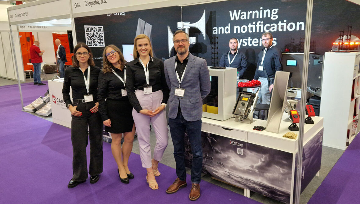 Telegrafia muestra sus últimas innovaciones de sistemas de alerta temprana en la Feria DISASTER EXPO EUROPE de Frankfurt, Alemania