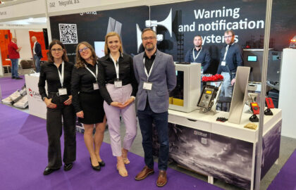 Telegrafia muestra sus últimas innovaciones de sistemas de alerta temprana en la Feria DISASTER EXPO EUROPE de Frankfurt, Alemania