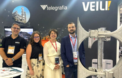 Telegrafia en la EXPO DE SEGURIDAD MEXICO de Récord